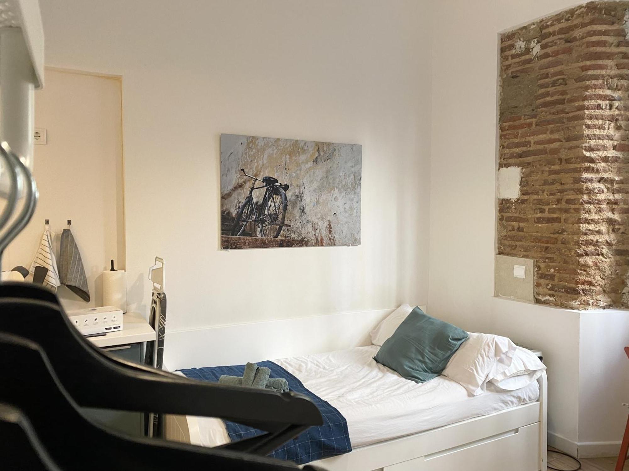 Intimo Estudio En Madrid, Centro, 2Pax, Wifi & Tv Bagian luar foto